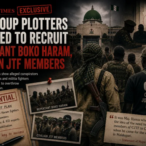 EXCLUSIVE: How alleged coup plotters planned to recruit repentant Boko Haram, civilian JTF members