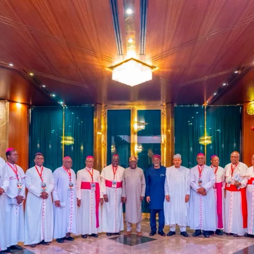 Catholic Bishops meet with Tinubu, call for free, fair elections