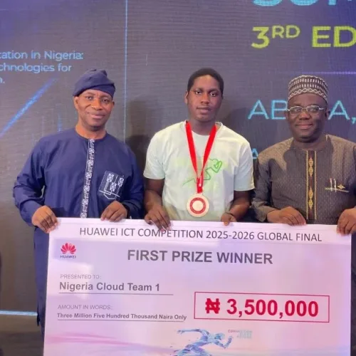Meet UNILAG student who won Huawei global ICT competition in China