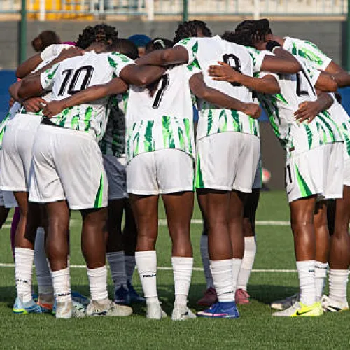 Sam Sodje Drums Support for Super Falcons