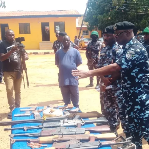 Benue: Police neutralise 2 bandits, recover 3 AK-47 rifles, destroy illegal arms factories