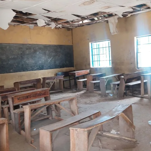 As schools crumble, public officials send children abroad