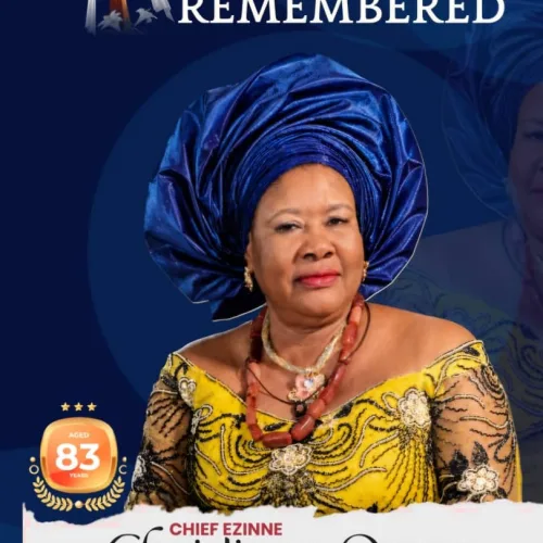 A Life Well Lived: A Tribute to Ezinne (Chief) Christiana Opara, JP Ugochinyere Mbaise (1943-2026)