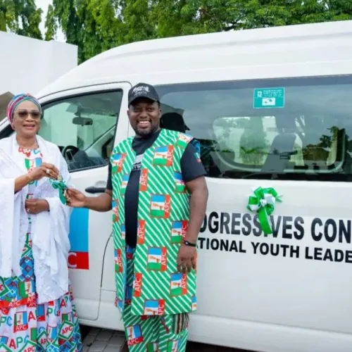 2027: Remi Tinubu Donates Buses to APC Youth Leaders