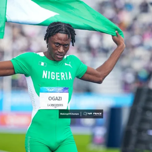 Ogazi blazes to historic Commonwealth Games 400m Gold for Nigeria