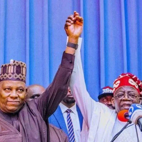 INEC displays Tinubu, Shettima’s credentials ahead of 2027 elections