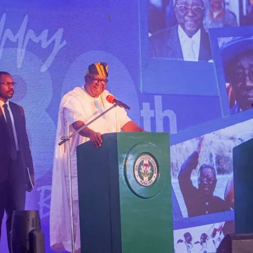 Jang shaped my political journey, says Gov Mutfwang