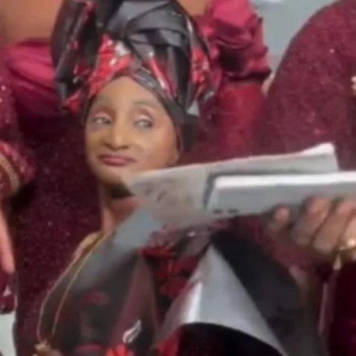 Social Media erupts as Aunty Ramota shines at Peller’s wedding
