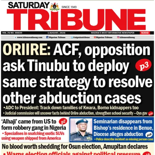 Oriire abduction: Oyo panel calls for public memoranda