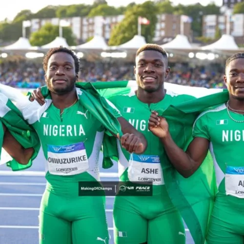 Nigeria grabs Commonwealth 4x100m Relay Silver after dramatic sprint battle