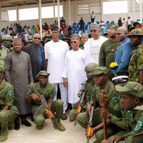 Gov. Ododo passes out 530 Forest Guards asks them to defend Kogi against criminals