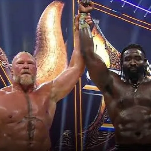 Oba Femi Is The Future Of WWE  —Lesnar Declares