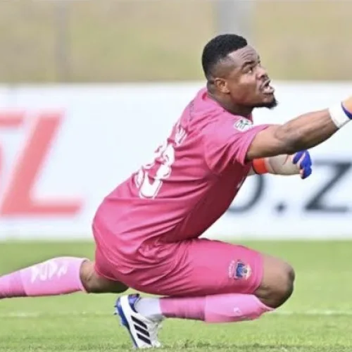 Nwabali Wins Man Of The Match Award On Chippa United Return