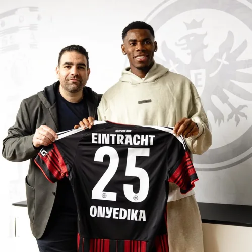 Club Brugge Pay Tribute To Onyedika After Eintracht Frankfurt Switch