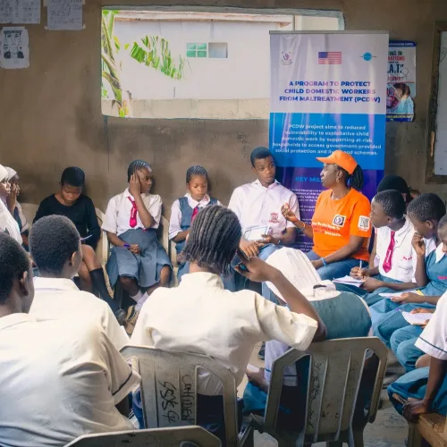 CAPRIGHTS-VP strengthens child protection with school safe spaces in Lagos