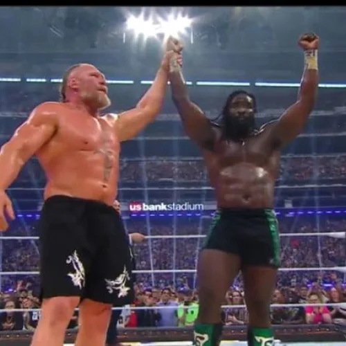 WWE: Obafemi defeats Brock Lesnar