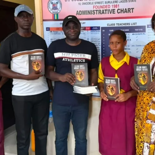 Lanre Shittu Motors deepens youth empowerment drive with anti-financial crime books for Lagos students