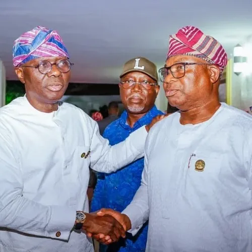 PHOTOS: Oyebamiji meets Sanwo-Olu, Aiyedatiwa, Akande, S’West APC leaders ahead of Osun poll