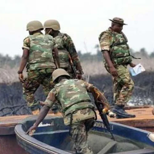 Navy destroys militants’ hideout in Cross River coastal community