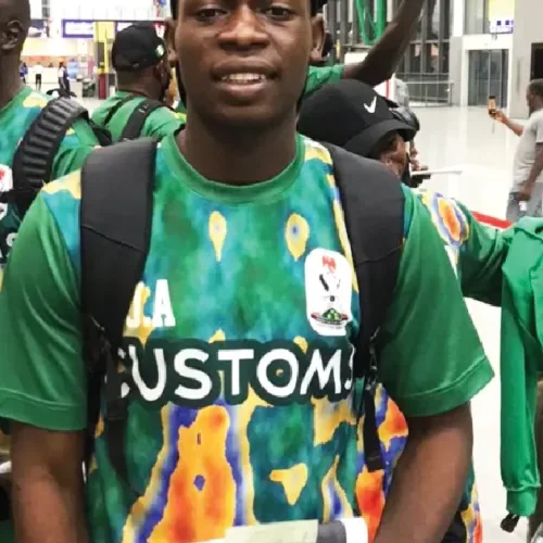 Customs name Jaiyeola alternate captain