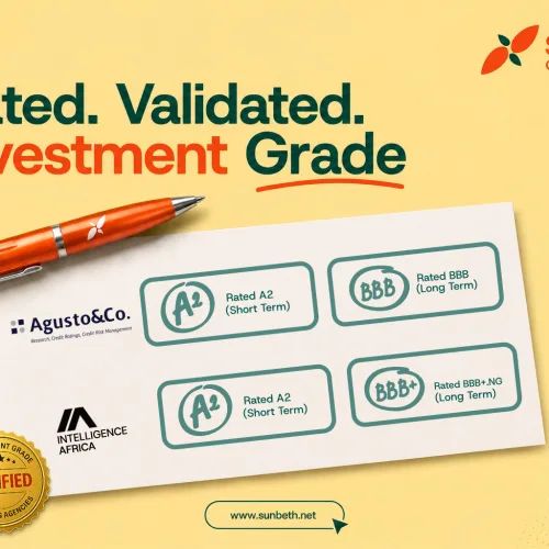 Sunbeth Global Concepts secures investment grade ratings from Agusto &amp; Co. and Intelligence Africa
