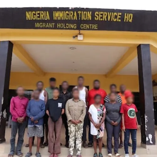 Irregular Migration: NIS Nabs 12 Suspects, Busts Transnational Criminal Syndicate