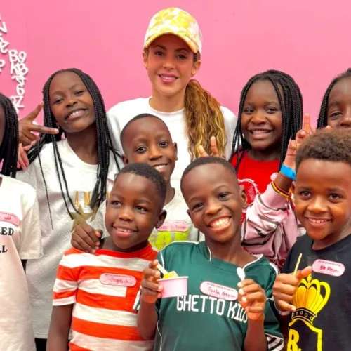 Shakira Says She Loves Uganda’s Ghetto Kids “Like They Are Children of My Own”