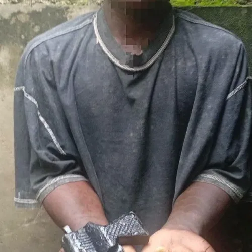 Police arrest suspected armed robber, recover pistol, Charms in Lagos