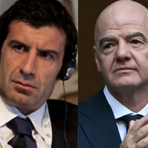 FIFA: ‘Too late to save your dignity’, Luis Figo asks Infantino to resign