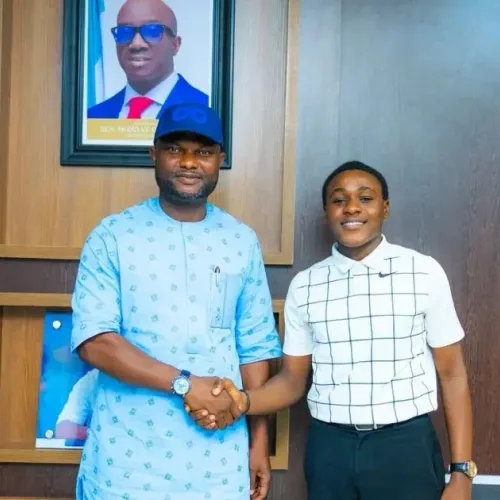 Edo dep gov gifts Nigeria’s fourth-best UTME candidate N1m