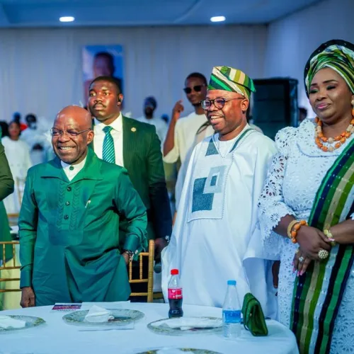 Gov. Otti Advocates Greater Care for Senior Citizens, Celebrates Apostle Bolaji Akinyemi at 60