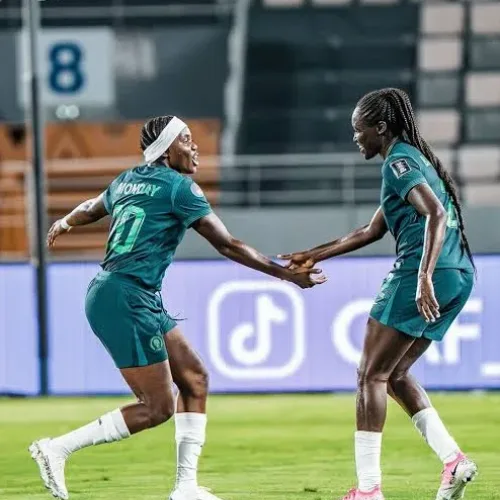 Super Falcons thrash Egypt 6-2 to reach WAFCON quarter-finals