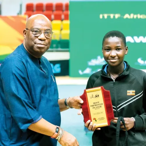 Oshodi tips Africa’s young t’tennis stars for stardom