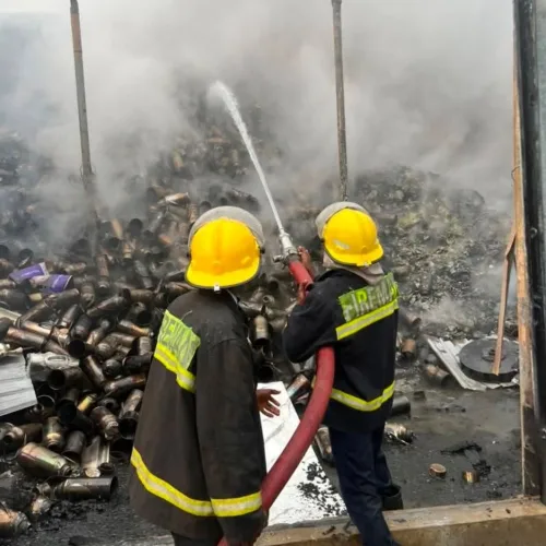 FFS, Kano Fire Service save N4bn property in major warehouse fire outbreak