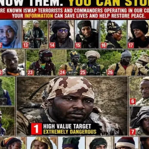 Army declares 38 ISWAP leaders wanted, offers financial reward for top commander