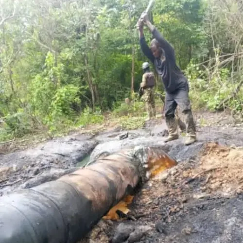Navy deals fresh blow to oil thieves, recovers 83,000 litres of crude