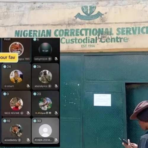 NCoS removes Ibara Prison officials after death row inmate appears on TikTok live
