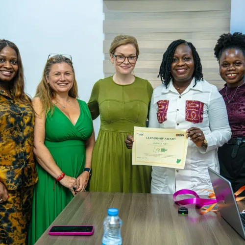 UK-based organisation honours NIWIMNRO for outstanding contributions in women mining sector