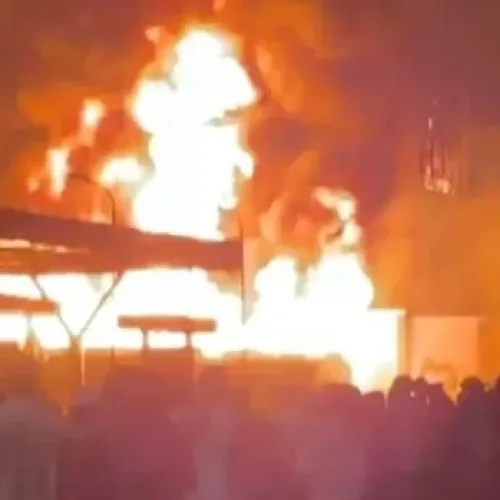 Fire Guts AYM Shafa Filling Station in Abuja’s Area 3