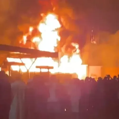 Fire guts filling station in Abuja