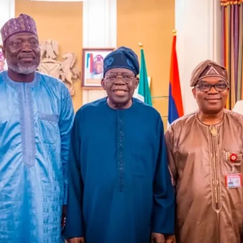 Tinubu Hosts Outgoing ECOWAS Commission President Omar Touray