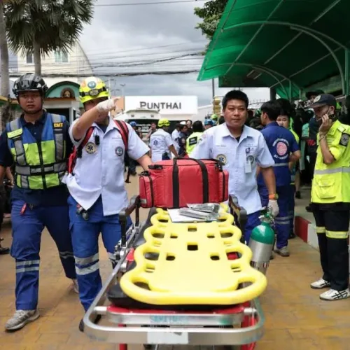Thai teen kills grandparents, five staff in shooting spree