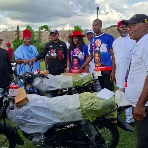 Anambra Lawmaker Empowers Constituents with Cars, Tricycles, Scholarships