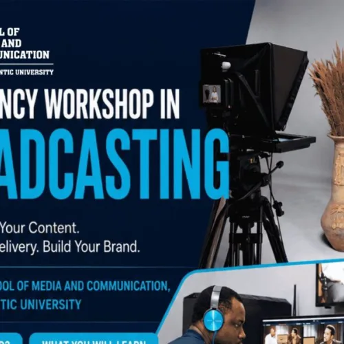 Broadcasting Competency Workshop: Professionalise Your Content, Improve Your Delivery, and Build Your Brand