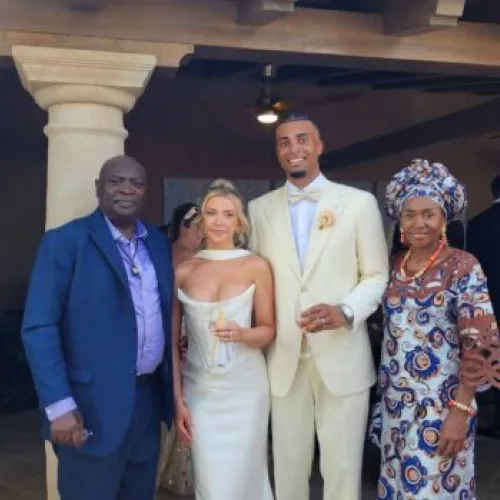 Nigeria’s D’Tigers’ basketball player Jordan Nwora weds heartrob in Barcelona