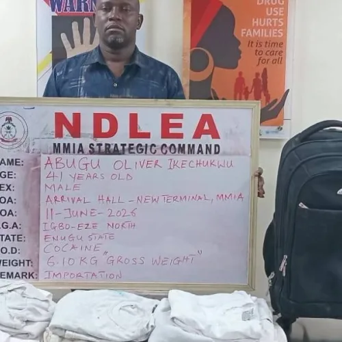 Italy-based businessman excretes 98 cocaine wraps at Enugu Airport — NDLEA
