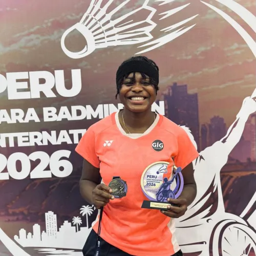 Nigeria’s Eniola Bolaji wins gold at 2026 Peru Para Badminton International