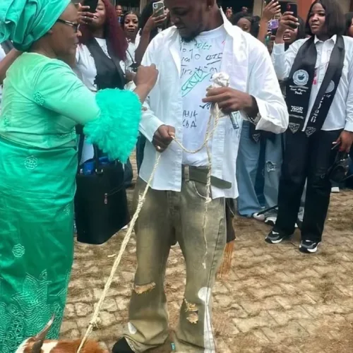 Why I gifted my son a goat on sign-out day — Mother
