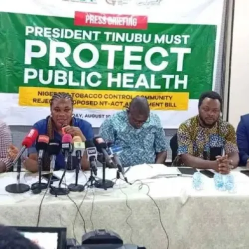 CSOs raise alarm on dangers of Tobacco Bill to public health, urge Tinubu to withhold assent