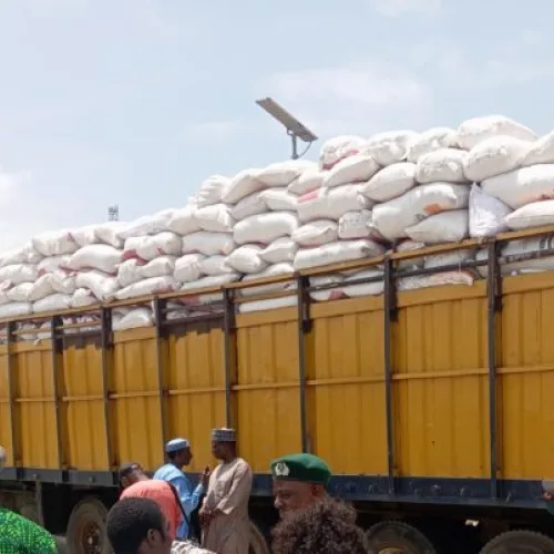 Customs impounds truckload of expired noodles, contrabands, explosives